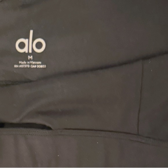 ALO Yoga Slate Gray Halter Bralette - Picture 4 of 5